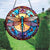 Plant Stained Glass Window Hangings Suncatcher Panel For Wall Garden