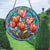 Plant Stained Glass Window Hangings Suncatcher Panel For Wall Garden