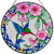 Hummingbird Stained Glass Window Hangings Suncatcher Panel For Wall Garden
