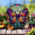 Cute Butterfly Acrylic Window Hangings Suncatcher For Wall Garden