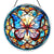 Colorful Butterfly Acrylic Window Hangings Suncatcher For Courtyard Garden