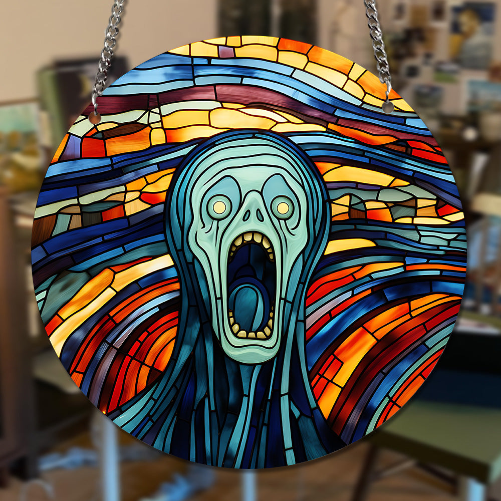 Van Gogh's Paintings Acrylic Window Hangings Suncatcher For Garden