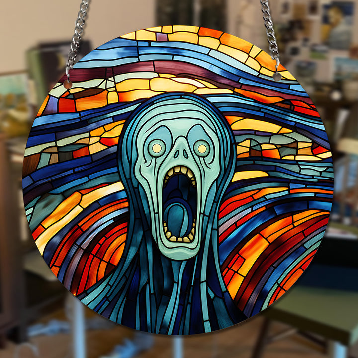 Van Gogh's Paintings Acrylic Window Hangings Suncatcher For Garden