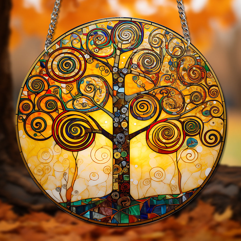 Van Gogh's Paintings Acrylic Window Hangings Suncatcher For Garden
