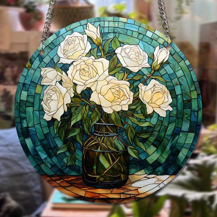 Van Gogh's Paintings Acrylic Window Hangings Suncatcher For Garden
