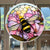 Stained Bee Acrylic Window Hangings Suncatcher For Wall Decor