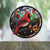 Colorful Bird Acrylic Window Hangings Suncatcher For Courtyard Garden