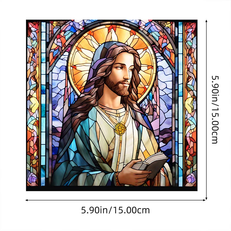Patrist Stained Acrylic Window Hangings Suncatcher For Wall Decor