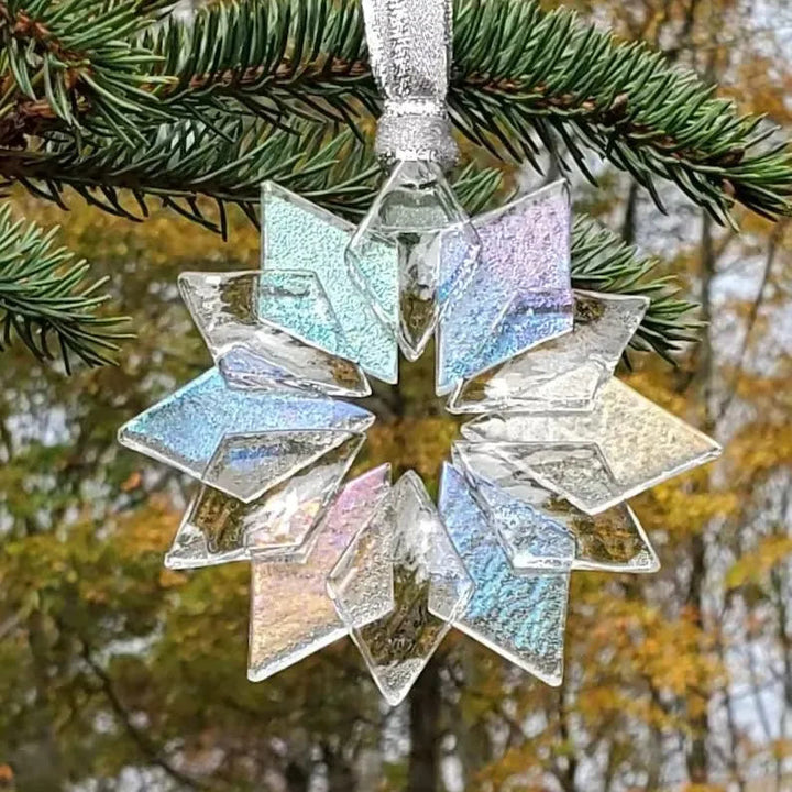 Rainbow Gradient Acrylic Window Hangings Suncatcher For Wall Decor
