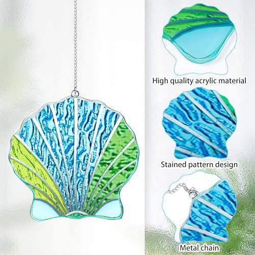 Marine Animal Acrylic Window Hangings Suncatcher For Wall Decor