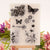 Clear Black Stamps Natural Plant Animal Silicone Seal Rubber Stamps