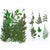 Press Green Leaves Series Decoration Material For DIY Diary