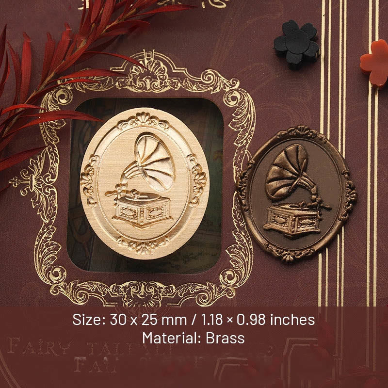 3D Embossed Elegant Lady Series Seal Wax Stamp Decorative Gift