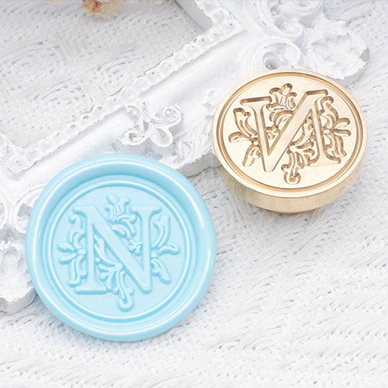 26 Capital Letter Series Seal Wax Stamp Decorative Gift