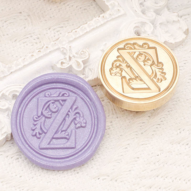 26 Capital Letter Series Seal Wax Stamp Decorative Gift