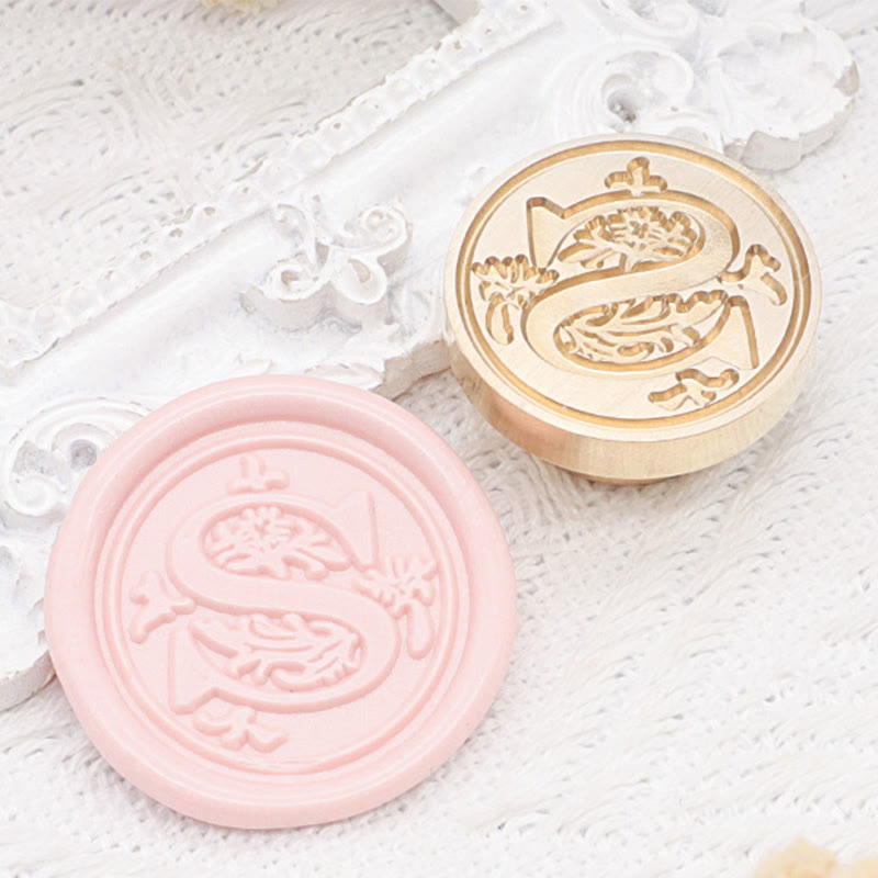 26 Capital Letter Series Seal Wax Stamp Decorative Gift