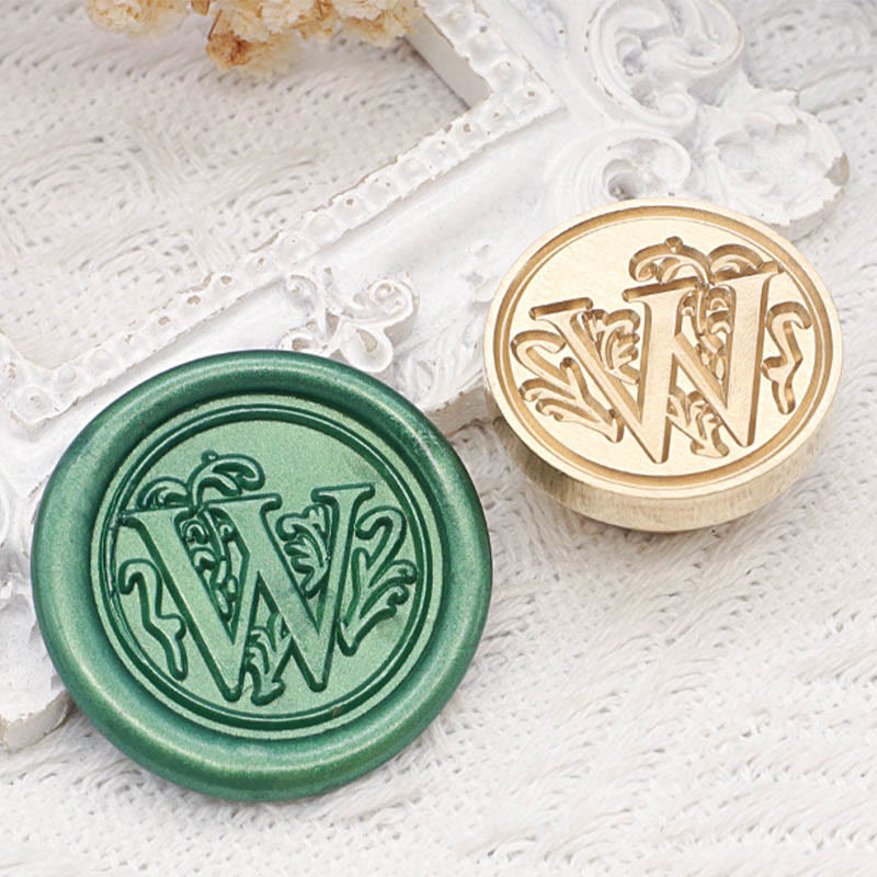 26 Capital Letter Series Seal Wax Stamp Decorative Gift