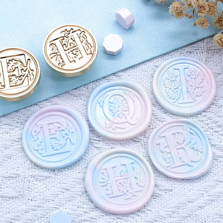 26 Capital Letter Series Seal Wax Stamp Decorative Gift