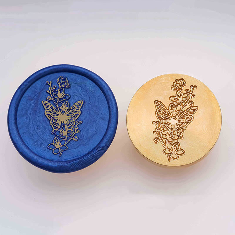 Elegant Butterfly Animal Series Seal Wax Stamp Decorative Gift