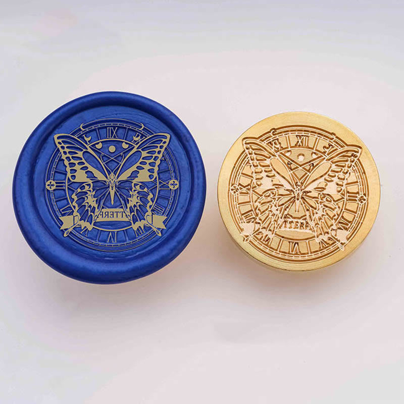 Elegant Butterfly Animal Series Seal Wax Stamp Decorative Gift