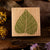 8 Style Leaf Wooden Rubber Stamp DIY Maple Leaf Ginkgo Leaf Bodhi Leaf Clover