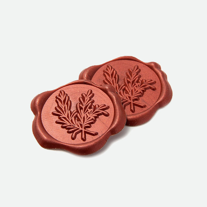 10pcs Rosemary Adhesive Wax Seal Stamp Sticker For Envelope Gift