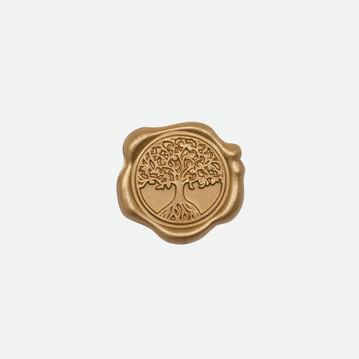 10pcs Tree Of Life Wax Seal Stamp Sticker For Envelope