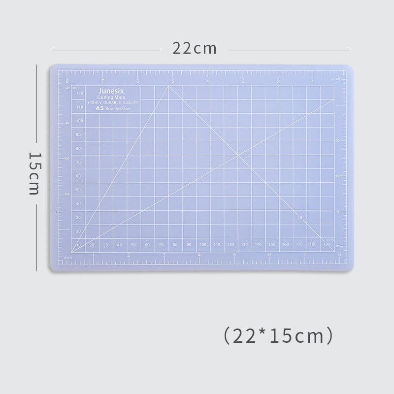 Semi Transparent Grid Cutting Mat Crafts Board For Scrapbooking