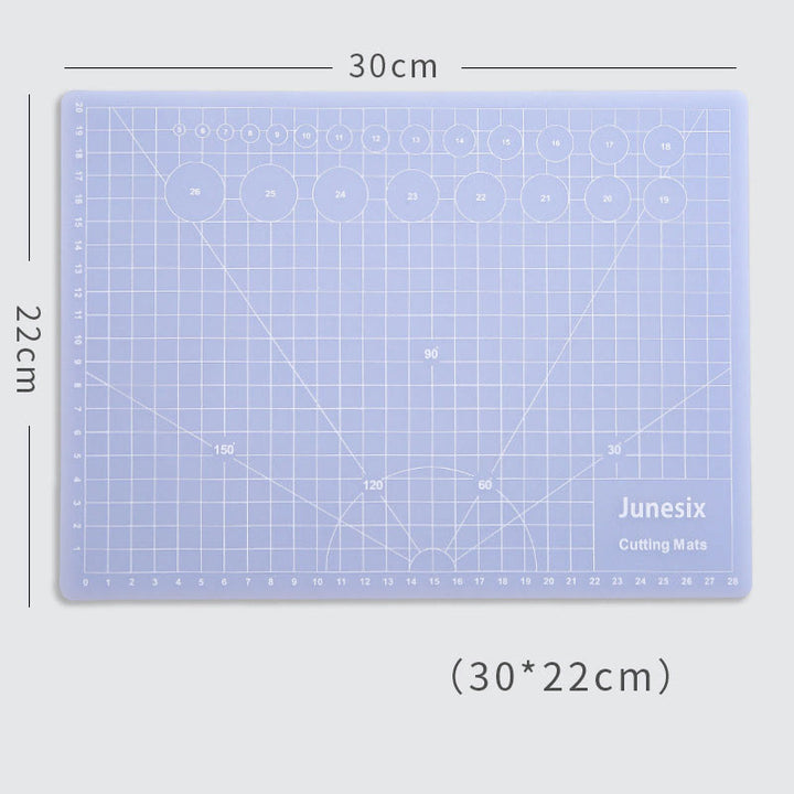 Semi Transparent Grid Cutting Mat Crafts Board For Scrapbooking