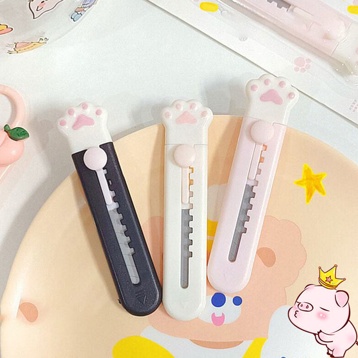 Express Cute Cat Claw Mini Pocketknife For Scrapbooking