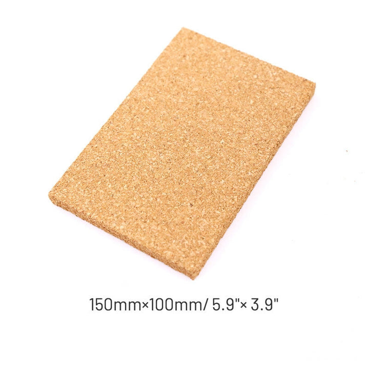 DIY Easy Cut Rectangle Cork Sheet For Craft Card