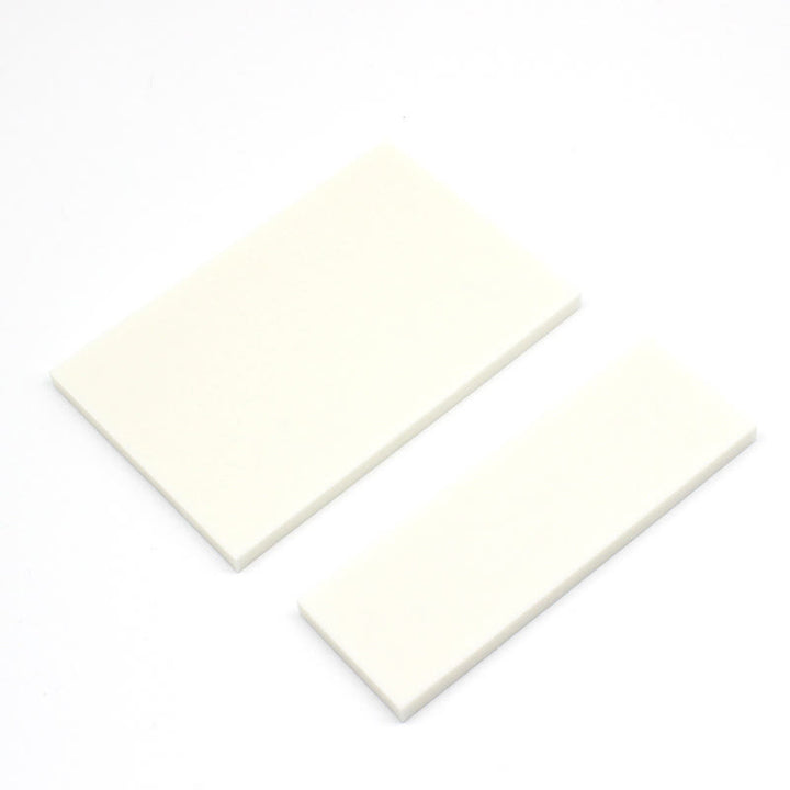 White DIY Rubber Stamp Plate Handmade Square Carving Block