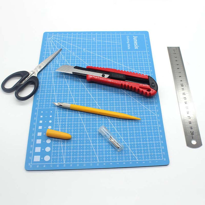 A4 Cutting Plate Set 5pcs DIY Stamps Tools