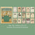 Vintage Paper Set Decorative Time Travel Scrapbook Journaling Backing Paper