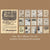 Vintage Paper Set Decorative Time Travel Scrapbook Journaling Backing Paper