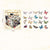 Variety Butterfly Theme Stickers 40Pcs Pack Scrapbook DIY Crafts