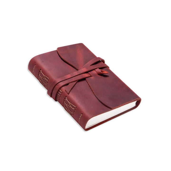 Retro Softcover Leather Journal 320 Pages Handmade Notebook