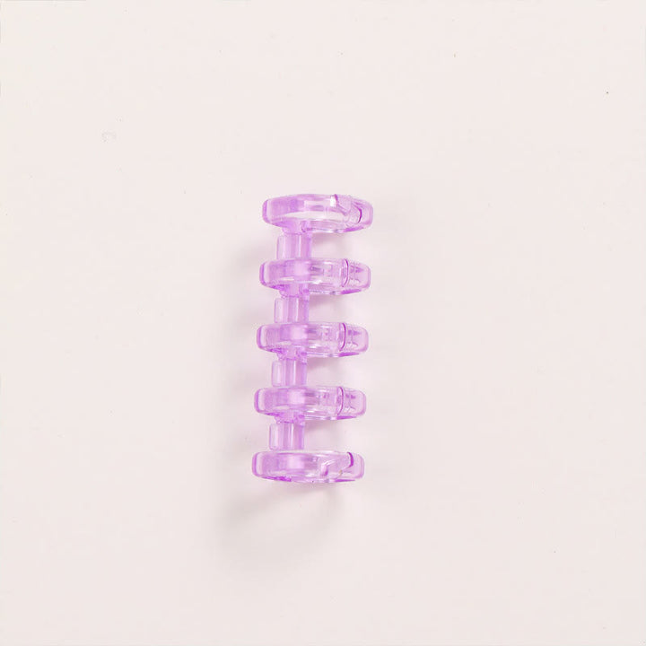 5 Hole Binding Rings Detachable Loose-Leaf Buckle Ring Clip