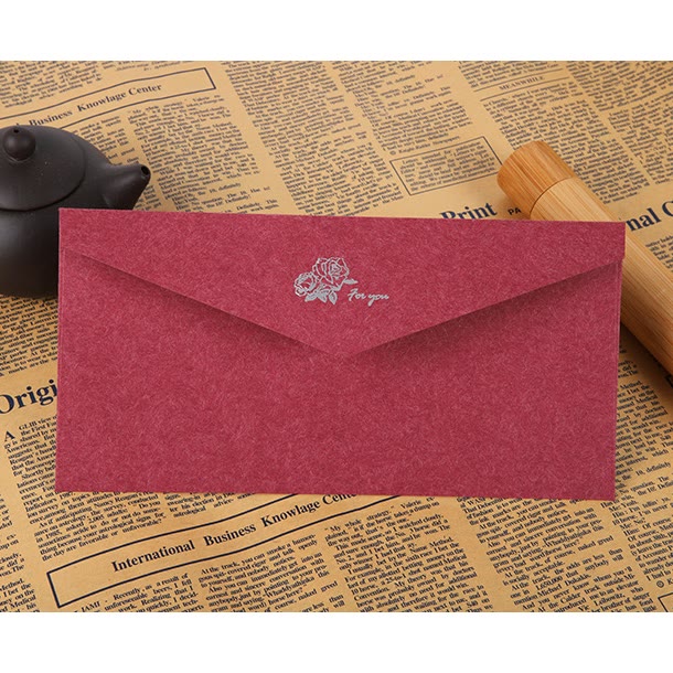 Plain Color Flap Envelopes Gift Card For Mail Letter