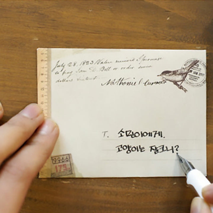 12pcs Vintage Mini Envelope Set For Kids Mail Letter