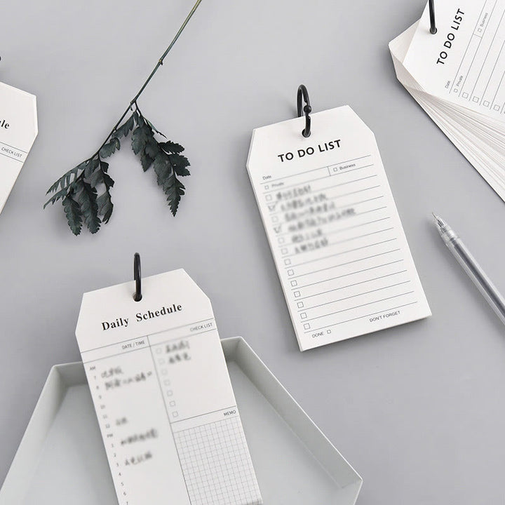 Daily Planner List Paper Set Decorative Backing Paper