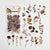 Nature Series Botanical Stickers Clear Cut-Out Flowers Sticker