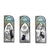 Helia's Daily Routine Black Lucky Cat PET Bookmark