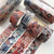 4pcs Set Decorative Paper Tape Retro DIY Scrapbook Decor