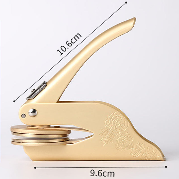 Personalized Standing Parrot Book Embosser With Name For Writers