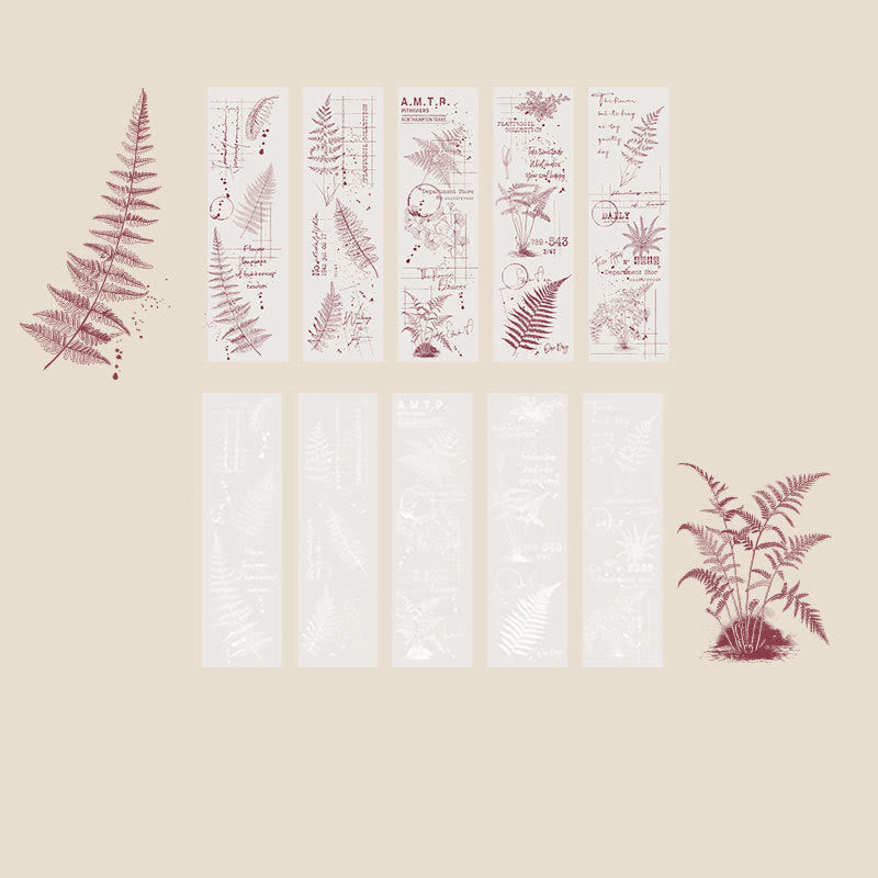 Translucent Plant Animal Tracing Paper Scrapbook Journaling Backing Paper