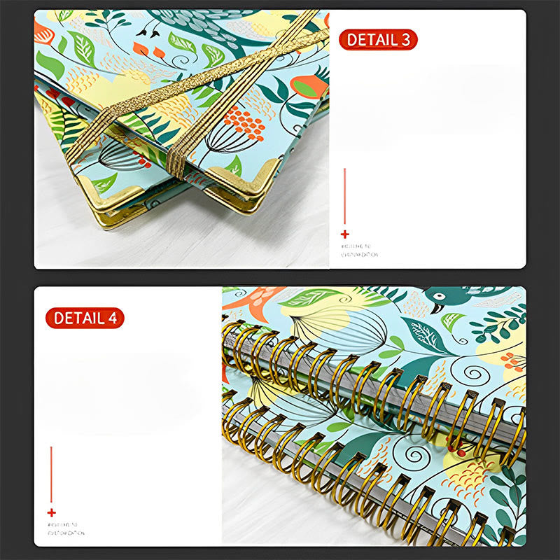 A5 Bright Color Cover Notebook For Daily Record Student Gift