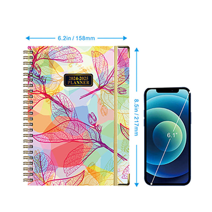 A5 Bright Color Cover Notebook For Daily Record Student Gift