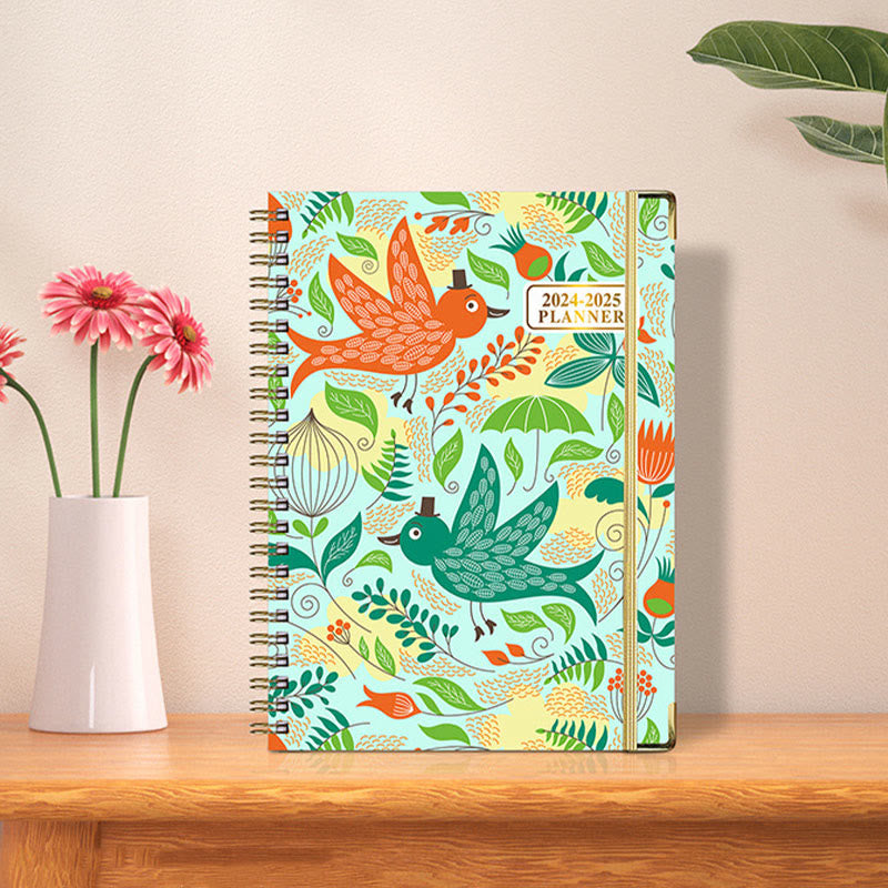 A5 Bright Color Cover Notebook For Daily Record Student Gift