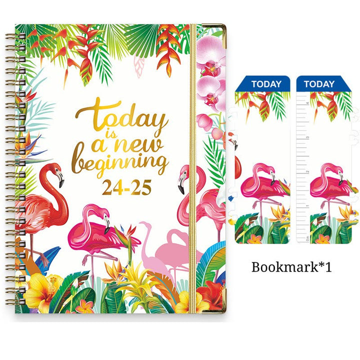 A5 Bright Color Cover Notebook For Daily Record Student Gift